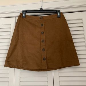 A&F Brown Skirt